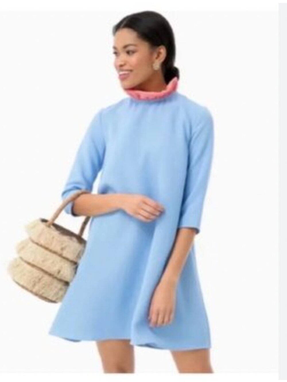 Pomander Place Daphne Ruffle Dress Size Large EUC